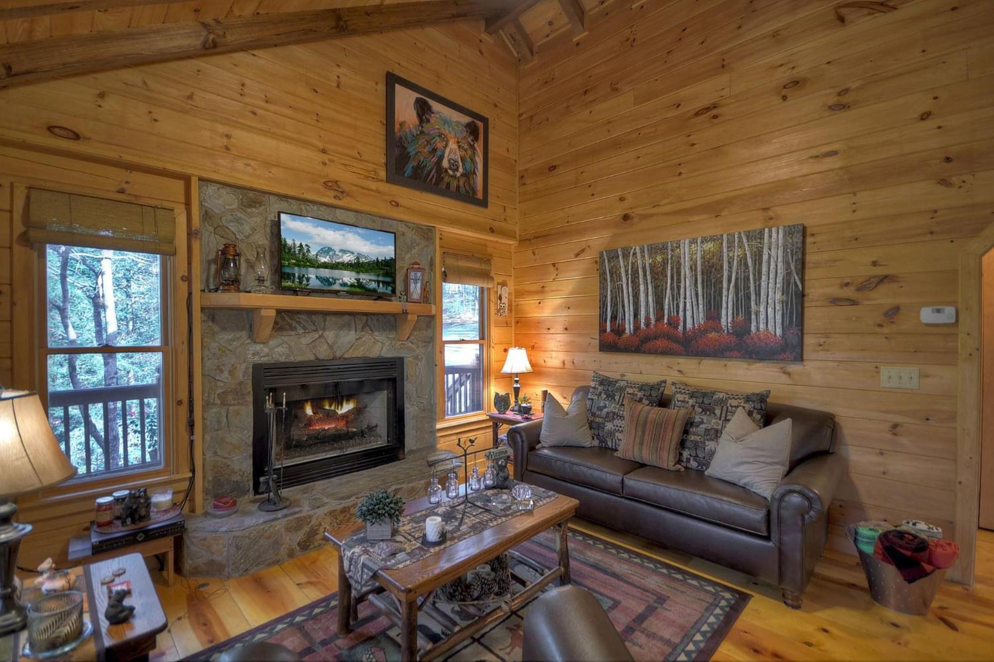 Knotty Pines Pet-Friendly Gas Fireplace Plus A Firepit Cherry Log Extérieur photo